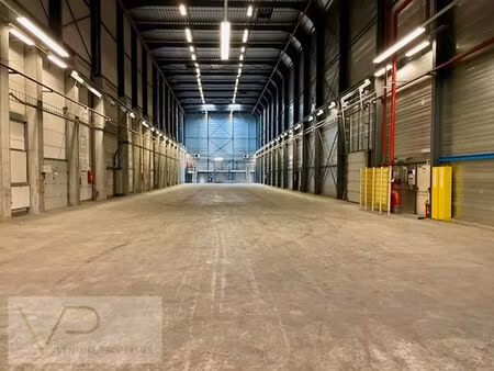 magazijn met 3 laadkades en sectionaalpoort