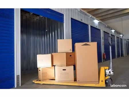 box garde meuble : stockage cave local garage entrepos réserve a partir de 99