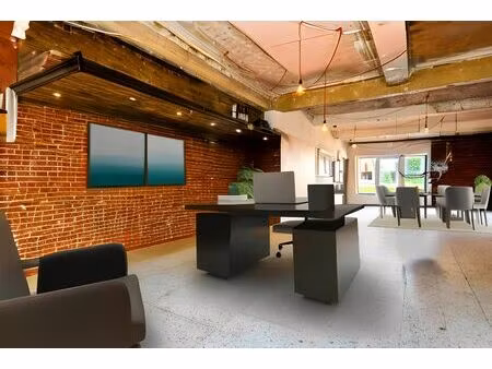 kantoorruimte met tuin