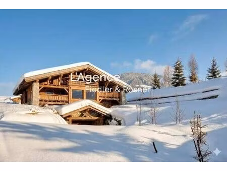 chalet de luxe de 7 chambres en location megève  france