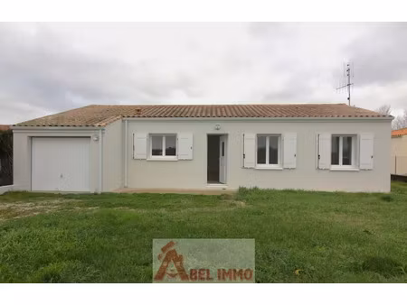 vente maison 3 pièces 70m2 saint-romain-de-benet 17600 - 194000 € - surface privée