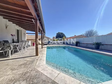 bompas - a vendre villa t8 en 4 faces avec jardin piscine garage