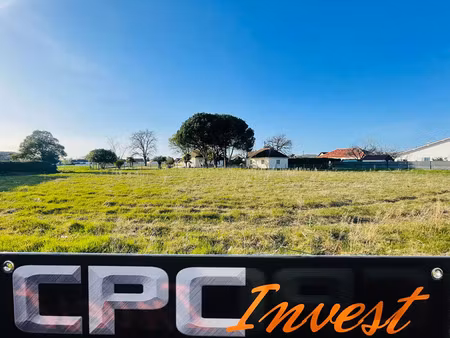 vente terrain 871 m² artix (64170)