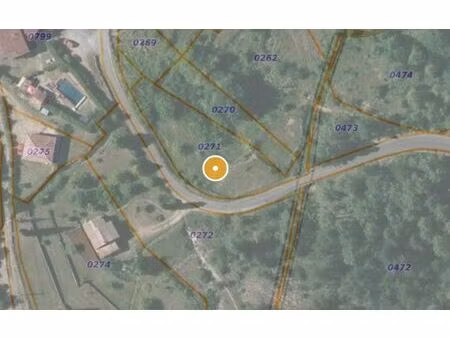 terrain chambonas m² t- à vendre  53 000 €