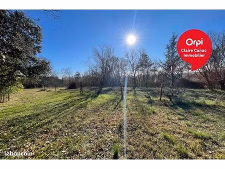terrain 1 396 m² fiac