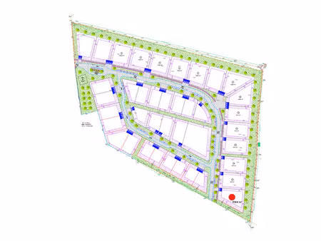 vente terrain 1064 m² linxe (40260)