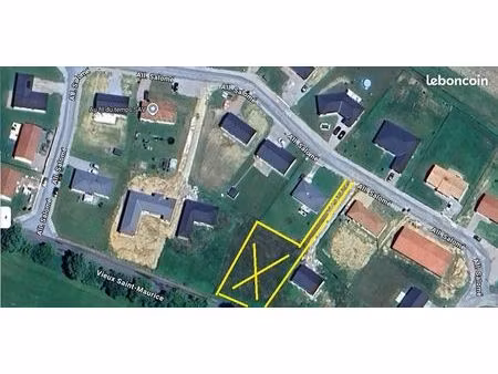 saint maurice les brousses terrain viabilisé