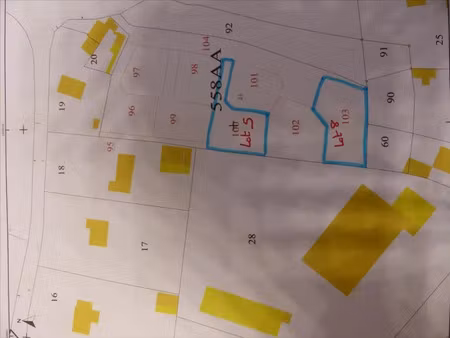 vente terrain à saint-symphorien-le-valois (50250) : à vendre / saint-symphorien-le-valois