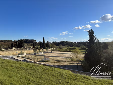 terrain à bâtir de 502 m2 à vendre à aubais  proche nîmes et