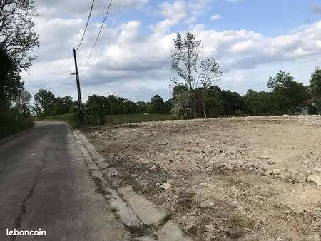 vends beau et grand terrain constructible  bien plat  sans vis à vis  en meuse