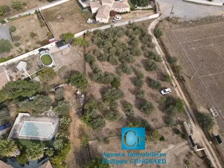 vente terrain 2570 m² cruzy (34310)