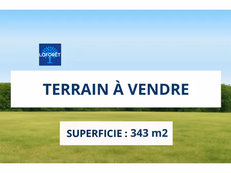 terrain ormesson sur marne 343 m2