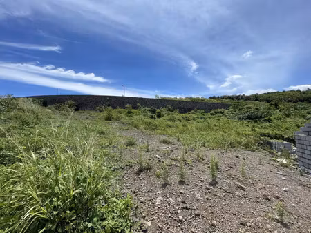vente terrain 246 m² saint-pierre (97410)