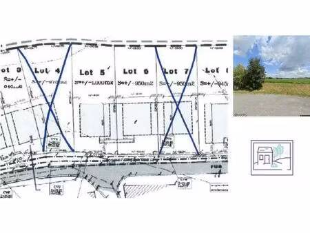 terrain à bâtir à vendre à rue dieudonné bollen lantremange (vba86103)
