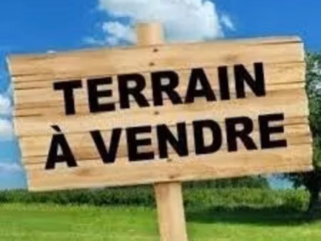 a vendre terrain de 340m² viabilisé