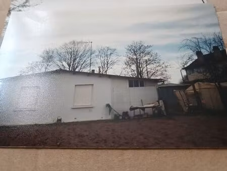 vente terrain à nettoyer