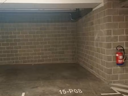 emplacement parking souterrain