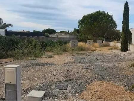 vente terrain 394 m² marseillan (34340)