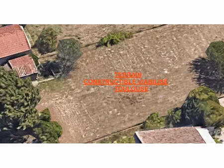 terrain constructible toulouse bonnefoy- pc accordé