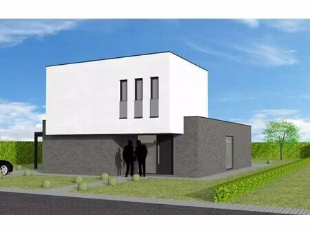 nieuw te bouwen alleenstaande woning te olsene.