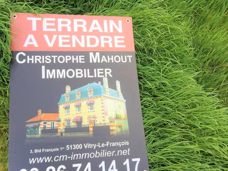 vente terrain 657 m² vitry-le-françois (51300)