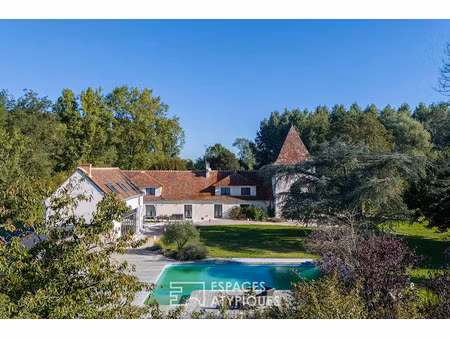 vente maison 8 pièces 380 m² à rivarennes (37190)  749 000 €