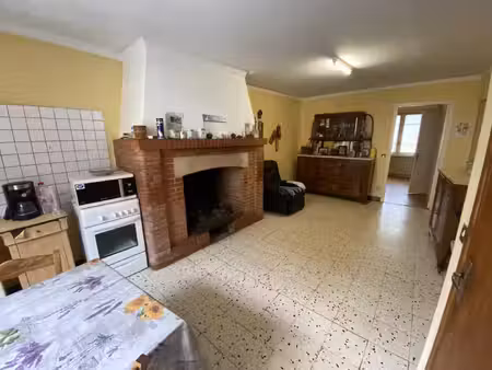 maison de village de 109m2 avec extérieur et deux garage