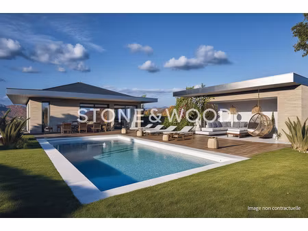 argonay  projet de villa avec vue lac et montagnes