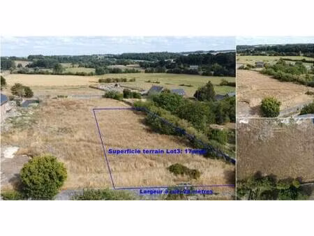 terrain à vendre à rue guillaume boline 10 b fallais (vbb77254)