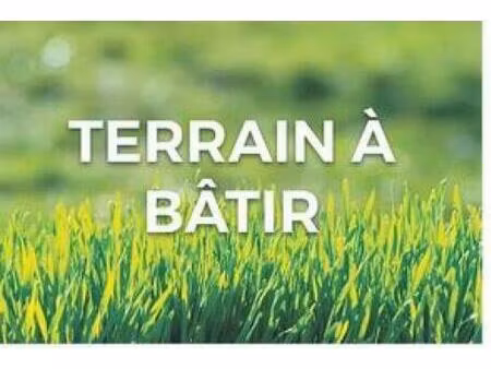 rare ! terrain constructible 508m²