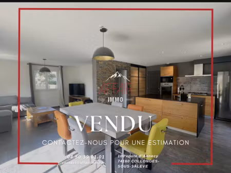 vente maison 5 pièces 114 m² présilly (74160)