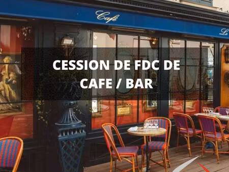 a vendre - fonds de commerce cafe bar