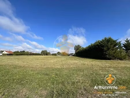vente terrain 871 m2 à versigny
