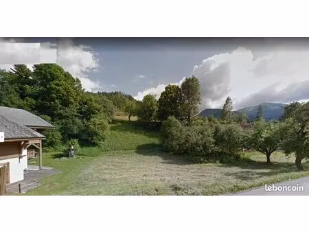 terrain constructible morzine