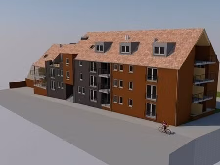 terrain avec permis octroyé pour 15 appartements