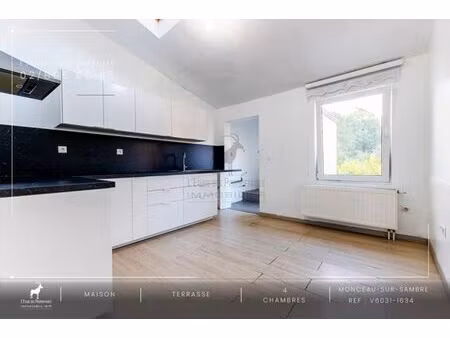 maison 4 chambres et terrasse à vendre à monceau-sur-sambre