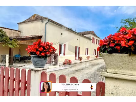 vente maison 5 pièces 115.23 m² à thenac (24240)  208 000 €