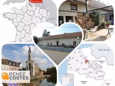 viager occupé - f85-h86 ans - aire sur la lys (62120)