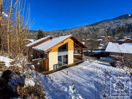 chalet moderne 3 chambres  salle de jeu  2 salles de douche  double abri voiture  jacuzzi 