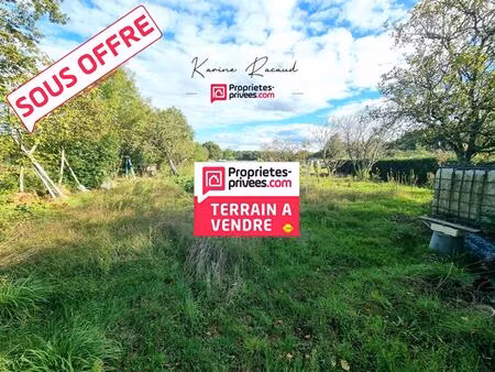 terrain constructible aubigny les clouzeaux 730 m2