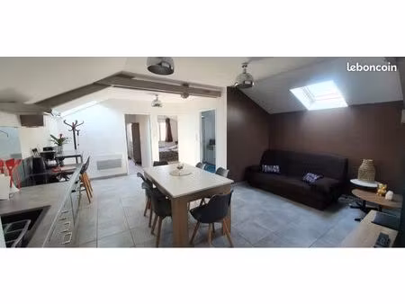 t3 meublé tout équipé wifi compris