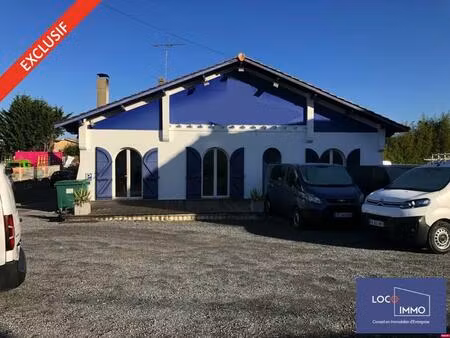 local d'activité grand terrain a louer