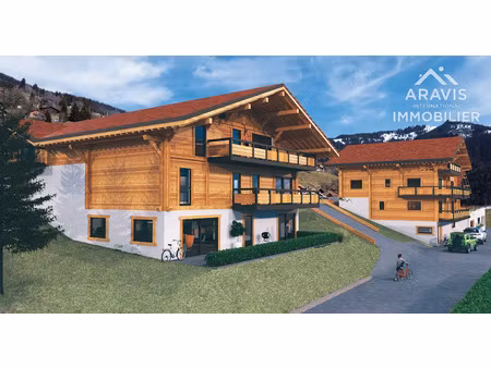 vente appartement 2 pièces 56.19 m² à manigod (74230)  349 900 €