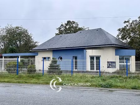 a louer - local commercial - miniac morvan - 130 m² - stationnement