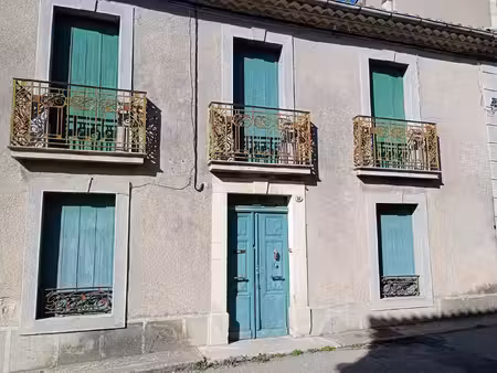 secteur pic st loup  maison de village avec cour à renover p
