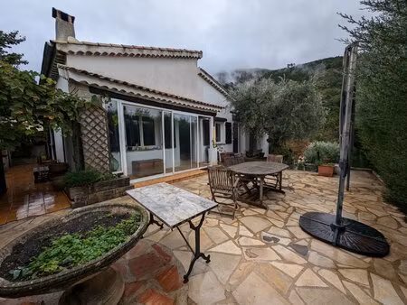 luceram : maison avec jardin