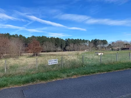 vente terrain 2000 m² à saugnacq-et-muret (40410)  70 000 €