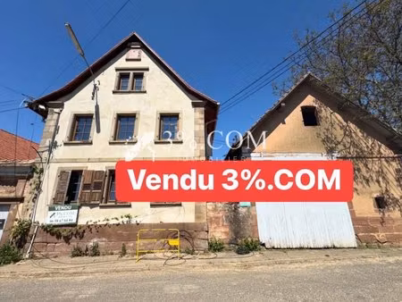 en vente maison 205 m² – 226 600 € |wickersheim-wilshausen