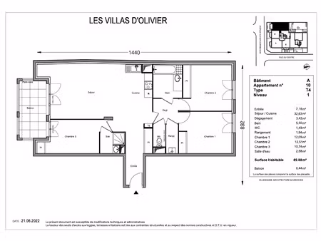 vente appartement 4 pièces 90 m² à ormesson-sur-marne (94490)  420 900 €