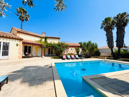 le soler - villa 4 faces sur 1500m2 de terrain avec garage e